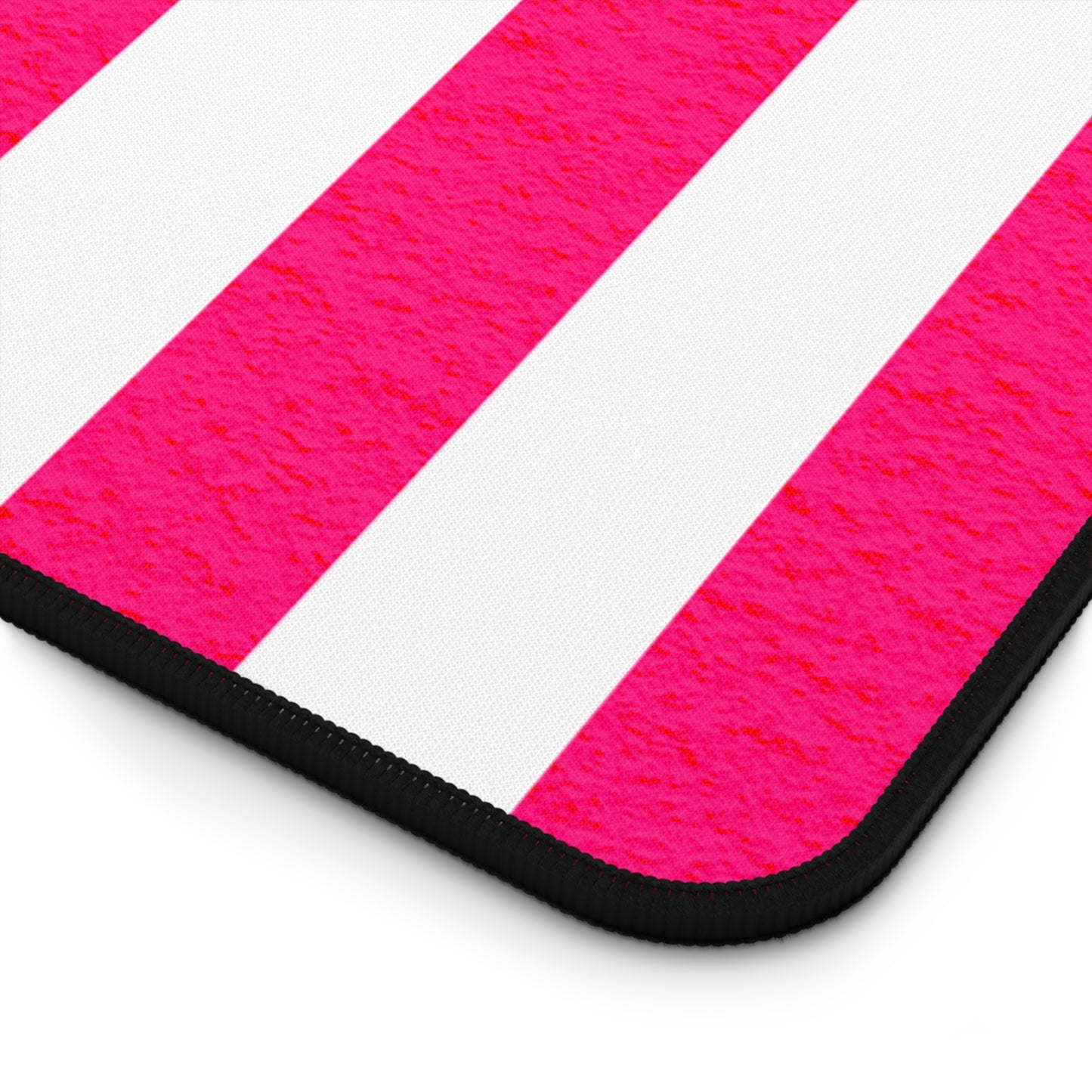 Pink Stripe Desk Mat Office Desk Decor (12/18, 12/22, 16/32)