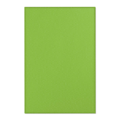 Muted Lime Rug 24 x 36 Solid Color Accent Rug Modern Home Decor