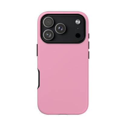 Light Pink Tough Cell Phone Case Matte or Glossy Protective Case iPhone Samsung
