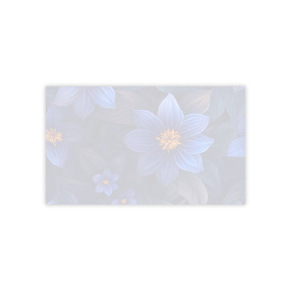 Blue Floral Heaven Sticky Notes Blue Floral Post It Notes (7 Sizes)