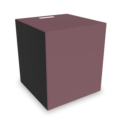 Mauve Felt Storage Box Foldable Organizer Bin Home Storage Basket