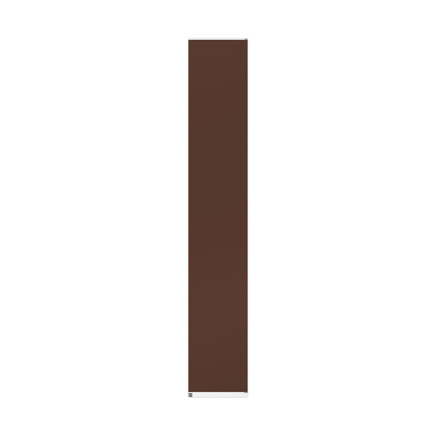 Chocolate Brown Wrapping Paper Matte or Glossy Gift Wrap 3 Sizes Fine Art Paper