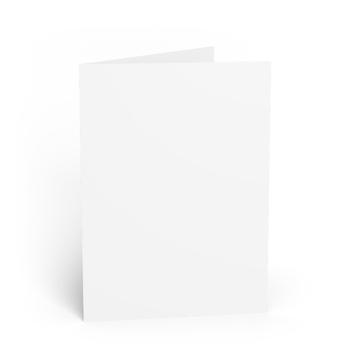 White Note Card Color Coordinated Collection