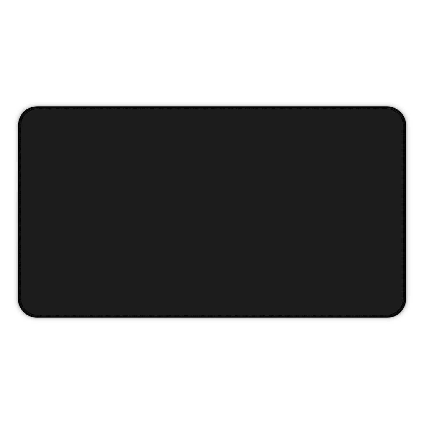 Black Desk Mat Color Coordinated Collection (12x18, 12x22, 16x32)