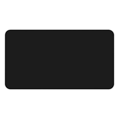 Black Desk Mat Color Coordinated Collection (12x18, 12x22, 16x32)
