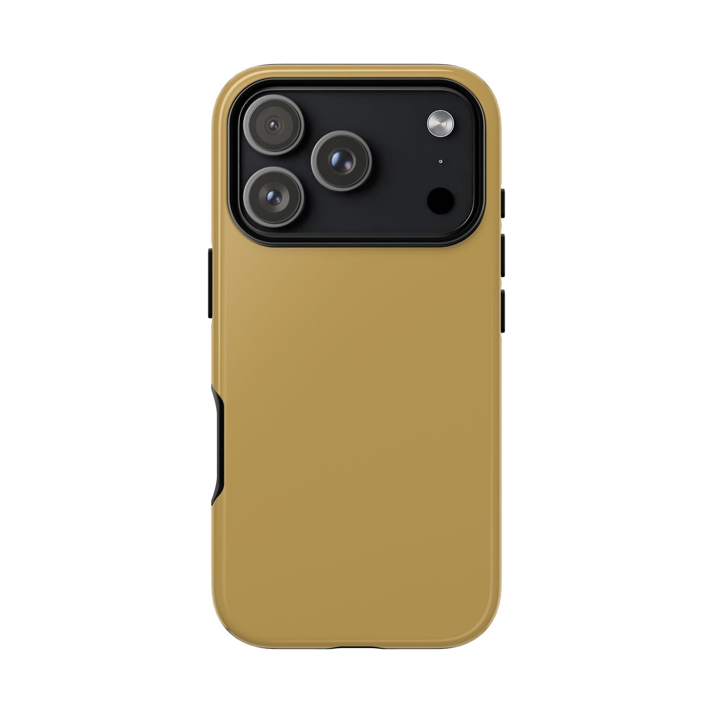 Muted Gold Tough Cell Phone Case Matte or Glossy Protective Case iPhone Samsung