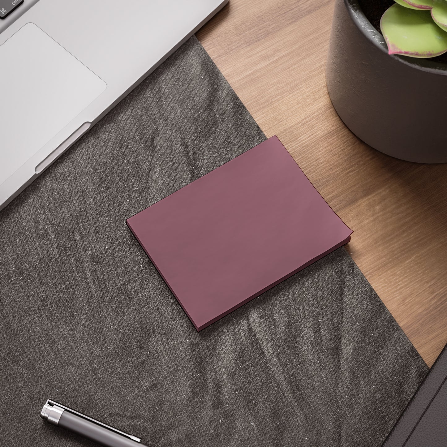 Mauve Post It Notes Coordinated Color Collection