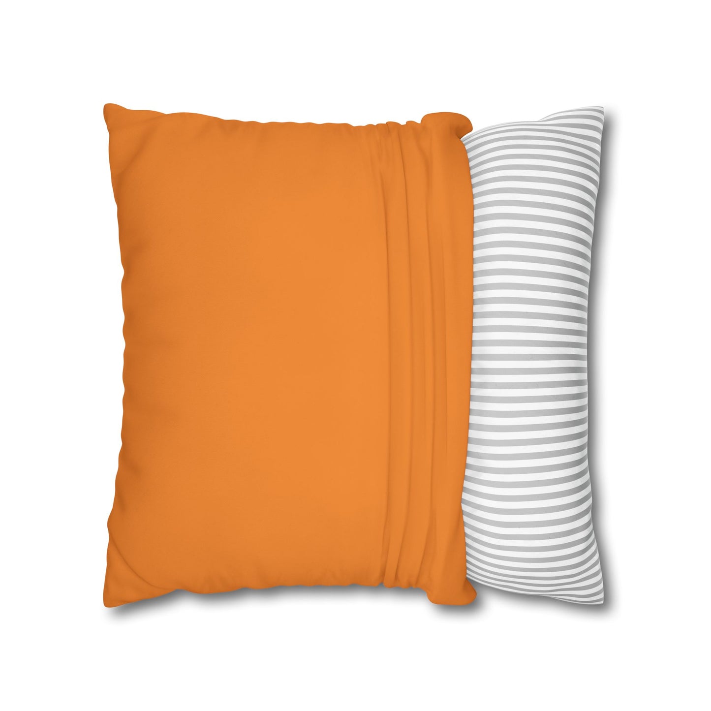 Tangerine Canvas Pillow Cover 20x20