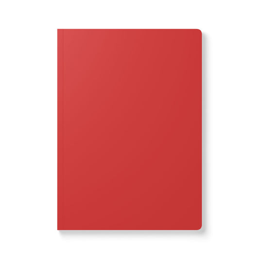 True Red Color Coordinated Collection A5 Lined Journals