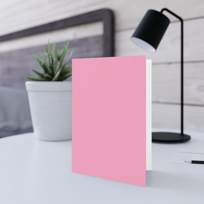Light Pink Note Card Color Coordinated Collection