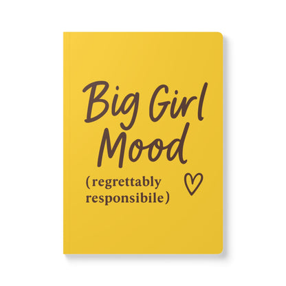 Mango Dreams Big Girl Mood A5 Lined Journal