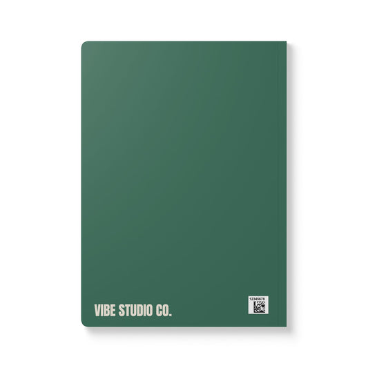 Leaf Green Color Coordinated Collection A5 Lined Journal