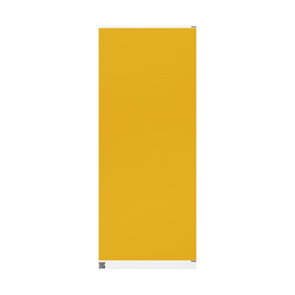 Honey Yellow Wrapping Paper Matte or Glossy Gift Wrap 3 Sizes Fine Art Paper
