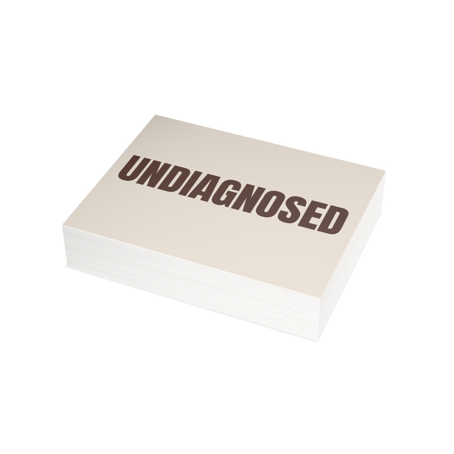 Latte Cream Postcard Set Pack of 10, 30 or 50 w/ Envelopes | Coordinated Collection