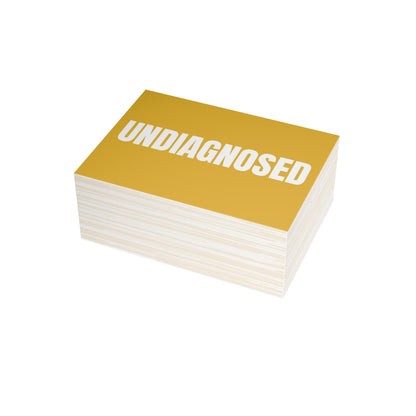 Honey Yellow Postcard Set Pack of 10, 30 or 50 w/ Envelopes | Coordinated Collection