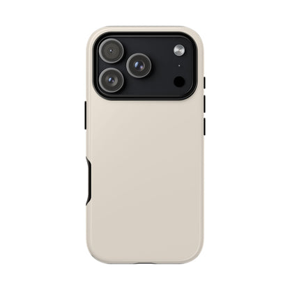 Latte Cream Tough Cell Phone Case Matte or Glossy Protective Case iPhone Samsung