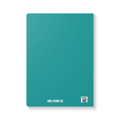Deep Aqua The Journey Starts Now A5 Lined Journal