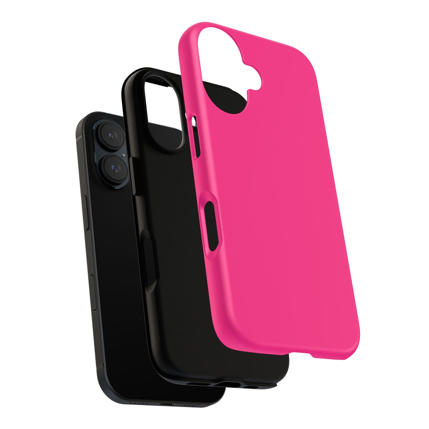 Pink Tough Cell Phone Case Matte or Glossy Protective Case iPhone Samsung