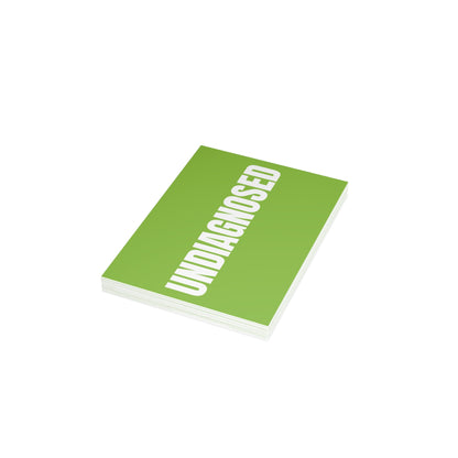 Muted Lime Postcard Set Pack of 10, 30 or 50 w/ Envelopes | Coordinated Collection