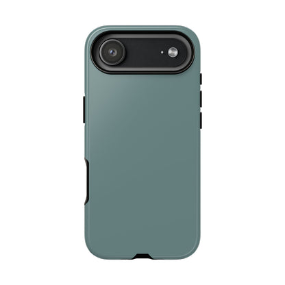 Dusty Blue Tough Cell Phone Case, Matte or Glossy Iphone and Samsung