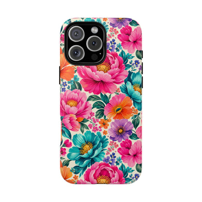 Dreamy Floral Tough Phone Case iPhone Samsung Floral Phone Cover