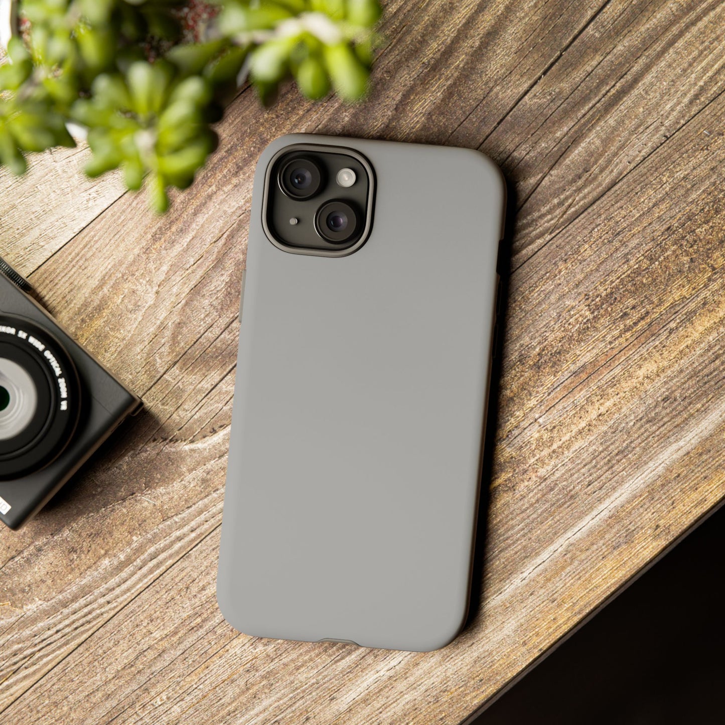 Grayscale Tough Cell Phone Case Matte or Glossy Protective Case iPhone Samsung