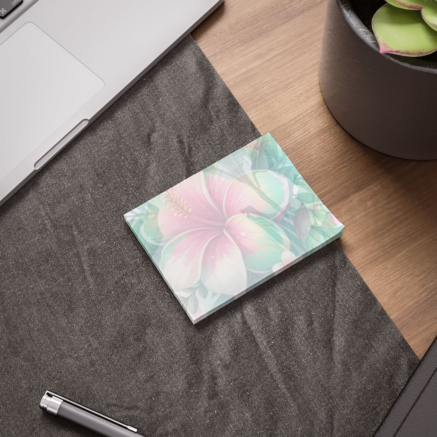 Paradise in Full Bloom Sticky Notes Tropical Floral Post It Notes (7 Sizes)