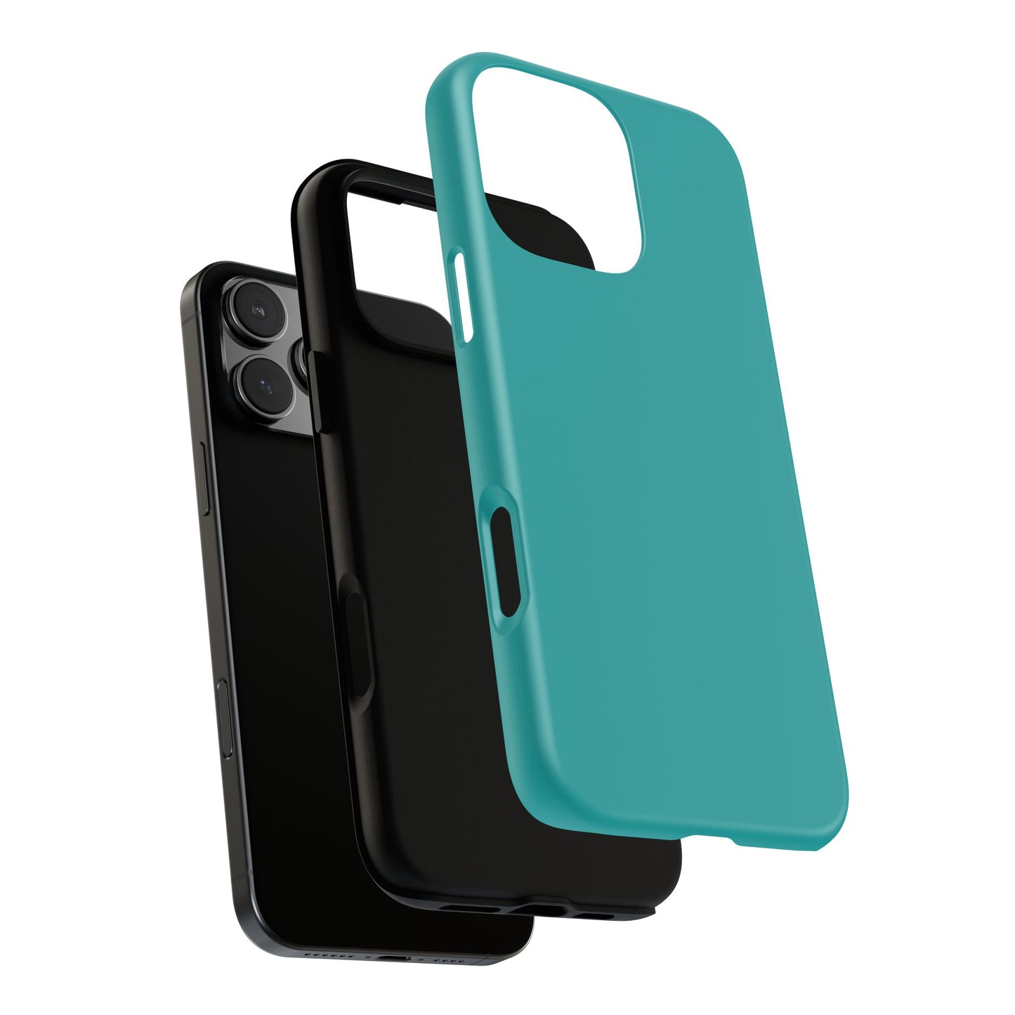 Deep Aqua Tough Cell Phone Case Matte or Glossy Protective Case iPhone Samsung