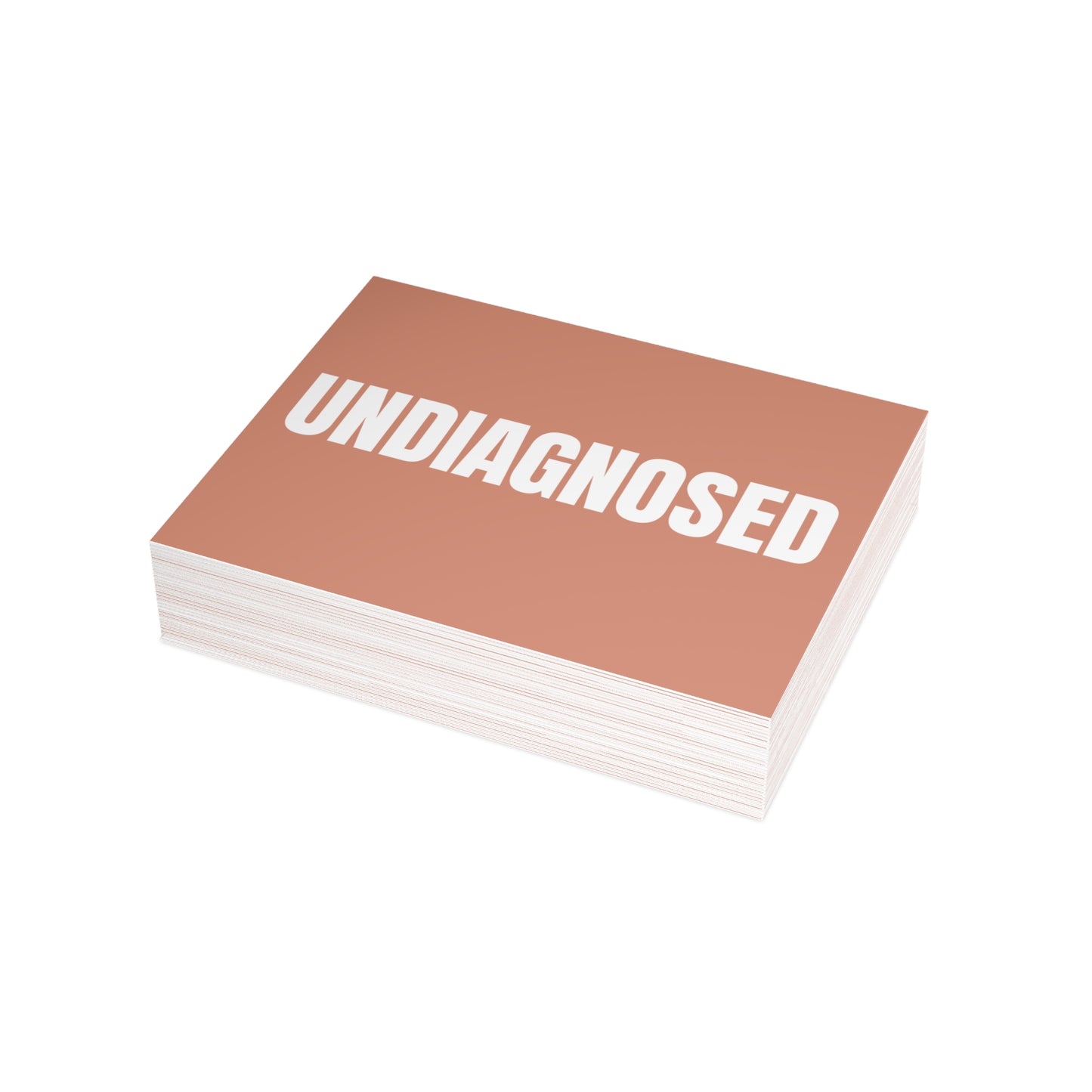 Terracotta Postcard Set Pack of 10, 30 or 50 w/ Envelopes | Coordinated Collection