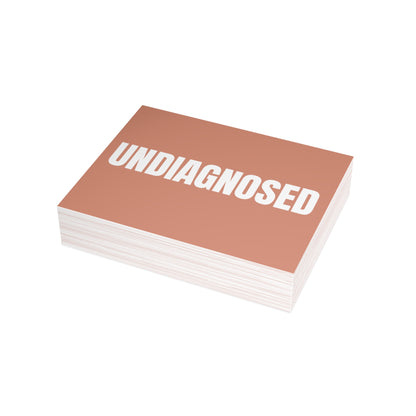 Terracotta Postcard Set Pack of 10, 30 or 50 w/ Envelopes | Coordinated Collection