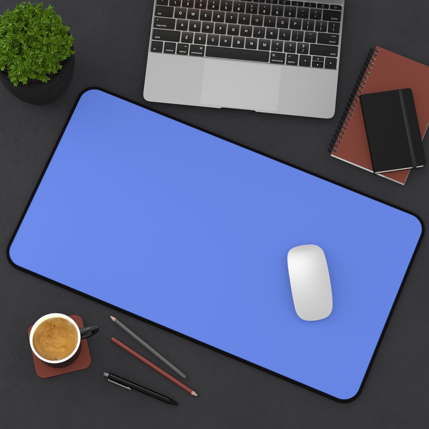 Periwinkle Desk Mat Color Coordinated Collection (12x18, 12x22, 16x32)