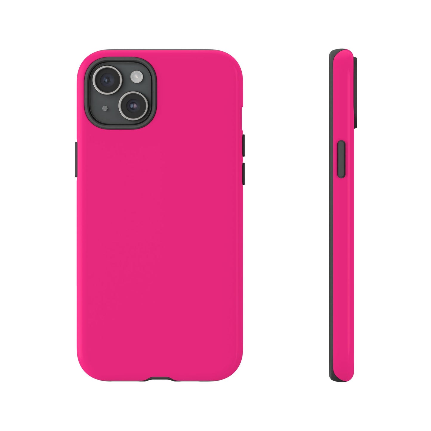 Pink Tough Cell Phone Case Matte or Glossy Protective Case iPhone Samsung