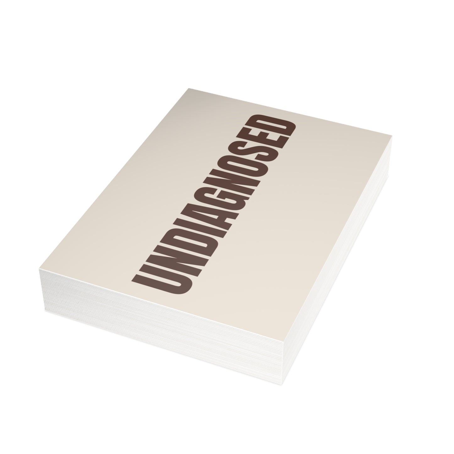 Latte Cream Postcard Set Pack of 10, 30 or 50 w/ Envelopes | Coordinated Collection
