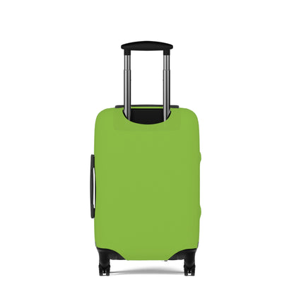 Muted Lime Luggage Cover Travel Suitcase Cover Protective Stretch Cover