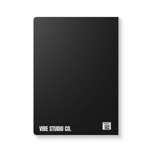 Black Color Coordinated Collection A5 Lined Journal
