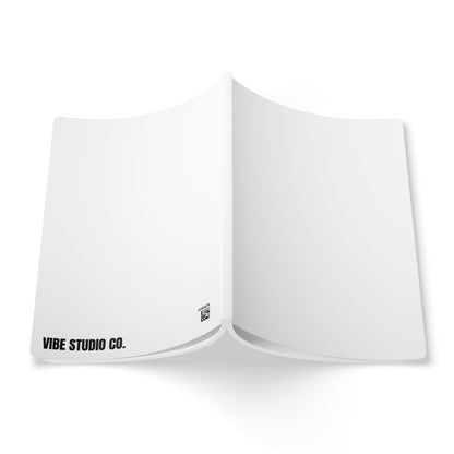 White Color Coordinated Collection A5 Lined Journal