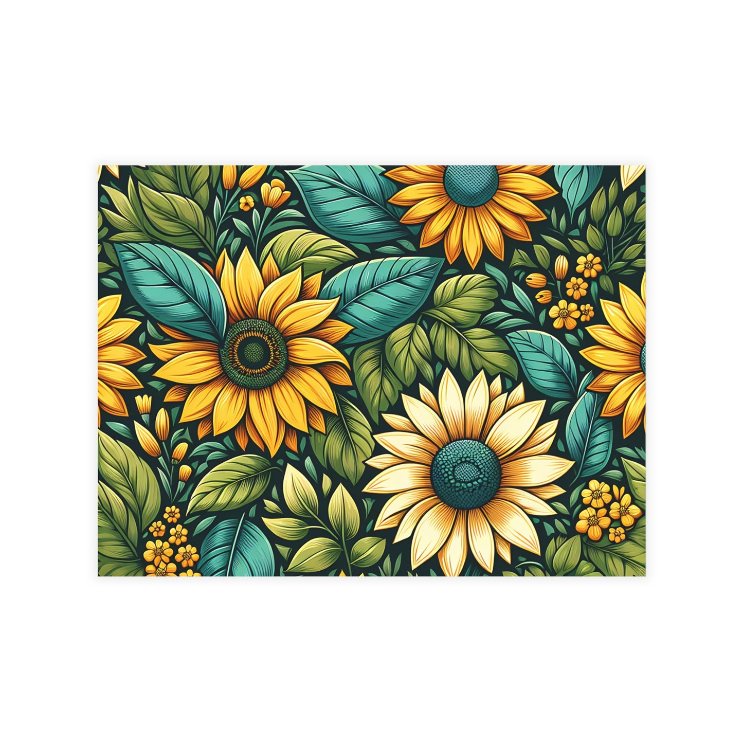 Sunflower Grove Postcards