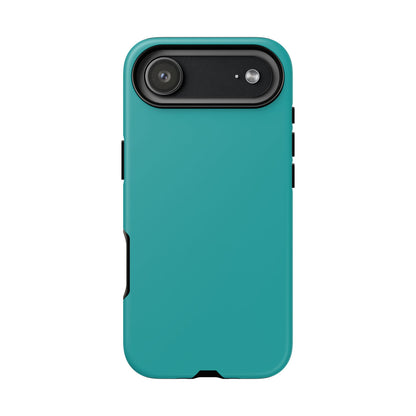 Deep Aqua Tough Cell Phone Case Matte or Glossy Protective Case iPhone Samsung