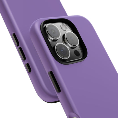 Purple Tough Cell Phone Case Matte or Glossy Protective Case iPhone Samsung