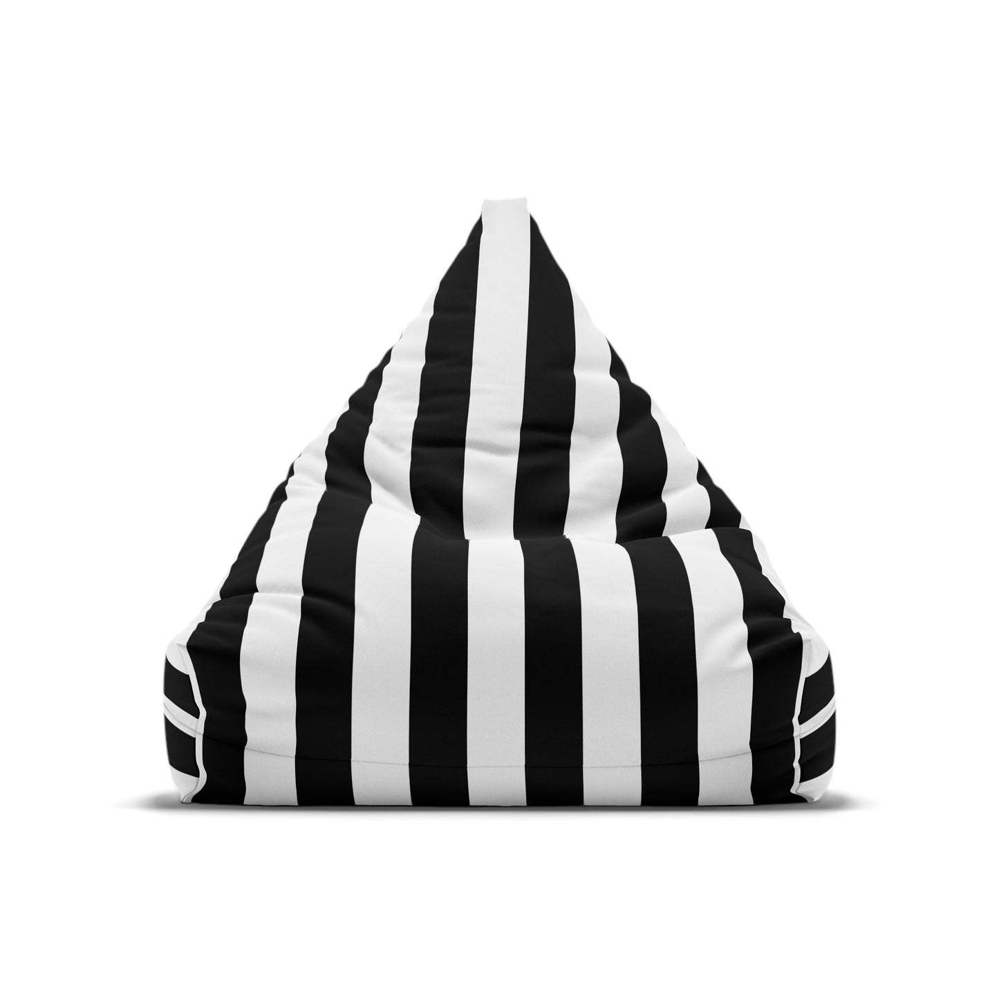 Pink Stripe Bean Bag Chair Cover Pink and White Striped Lounge Chair Cover