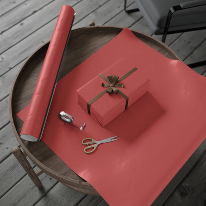 Red Autumns Wrapping Paper Matte or Glossy Gift Wrap 3 Sizes Fine Art Paper