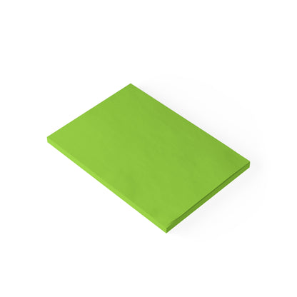 Muted Lime Post It Notes Coordinated Color Collection