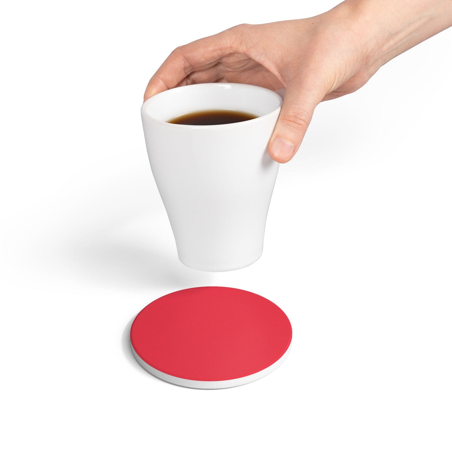 First Love Wine Ceramic Coaster Round or Square | Coordinated Collection