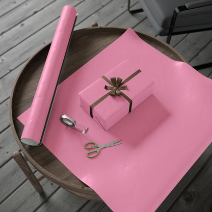 Light Pink Wrapping Paper Matte or Glossy Gift Wrap 3 Sizes Fine Art Paper