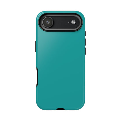 Deep Aqua Tough Cell Phone Case Matte or Glossy Protective Case iPhone Samsung