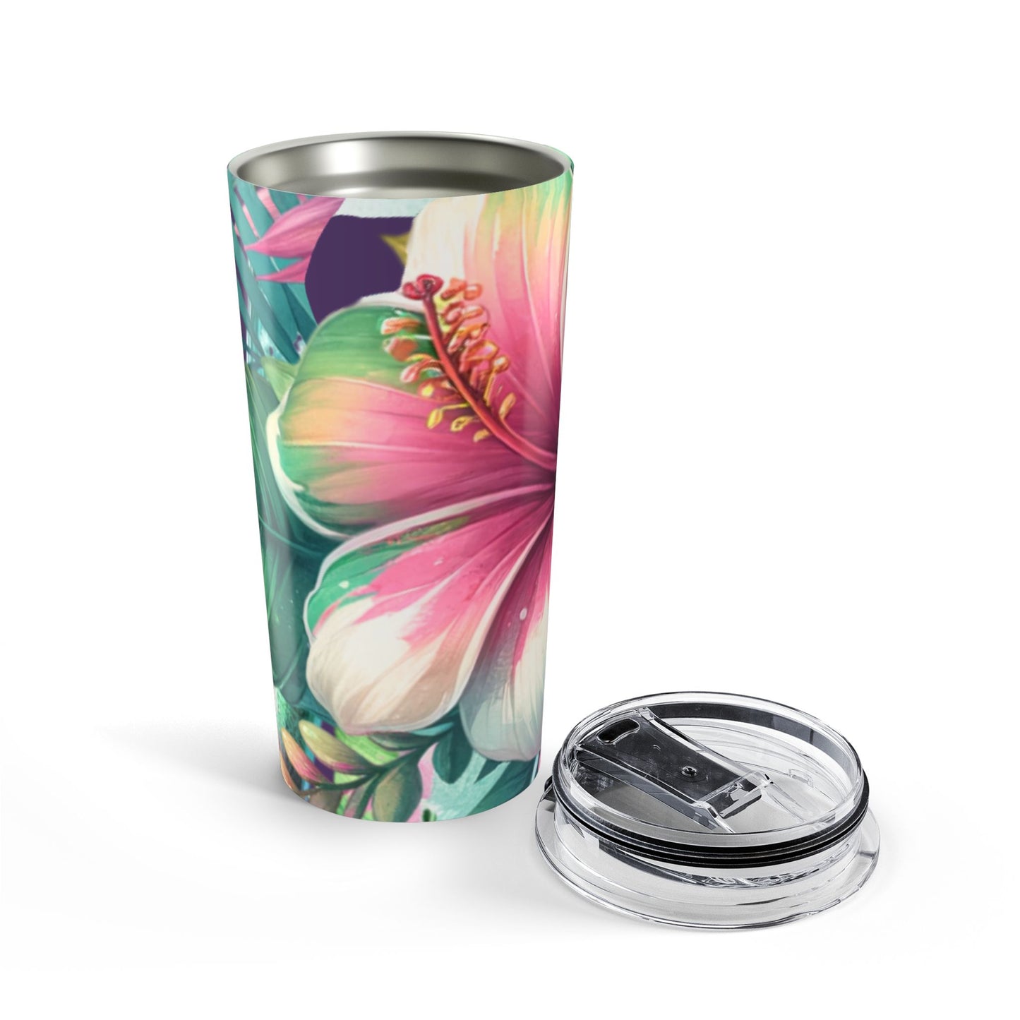 Paradise in Full Bloom  20oz Tumbler Insulated Travel Mug