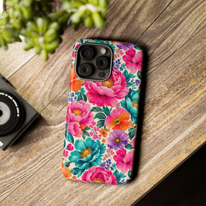 Dreamy Floral Tough Phone Case iPhone Samsung Floral Phone Cover