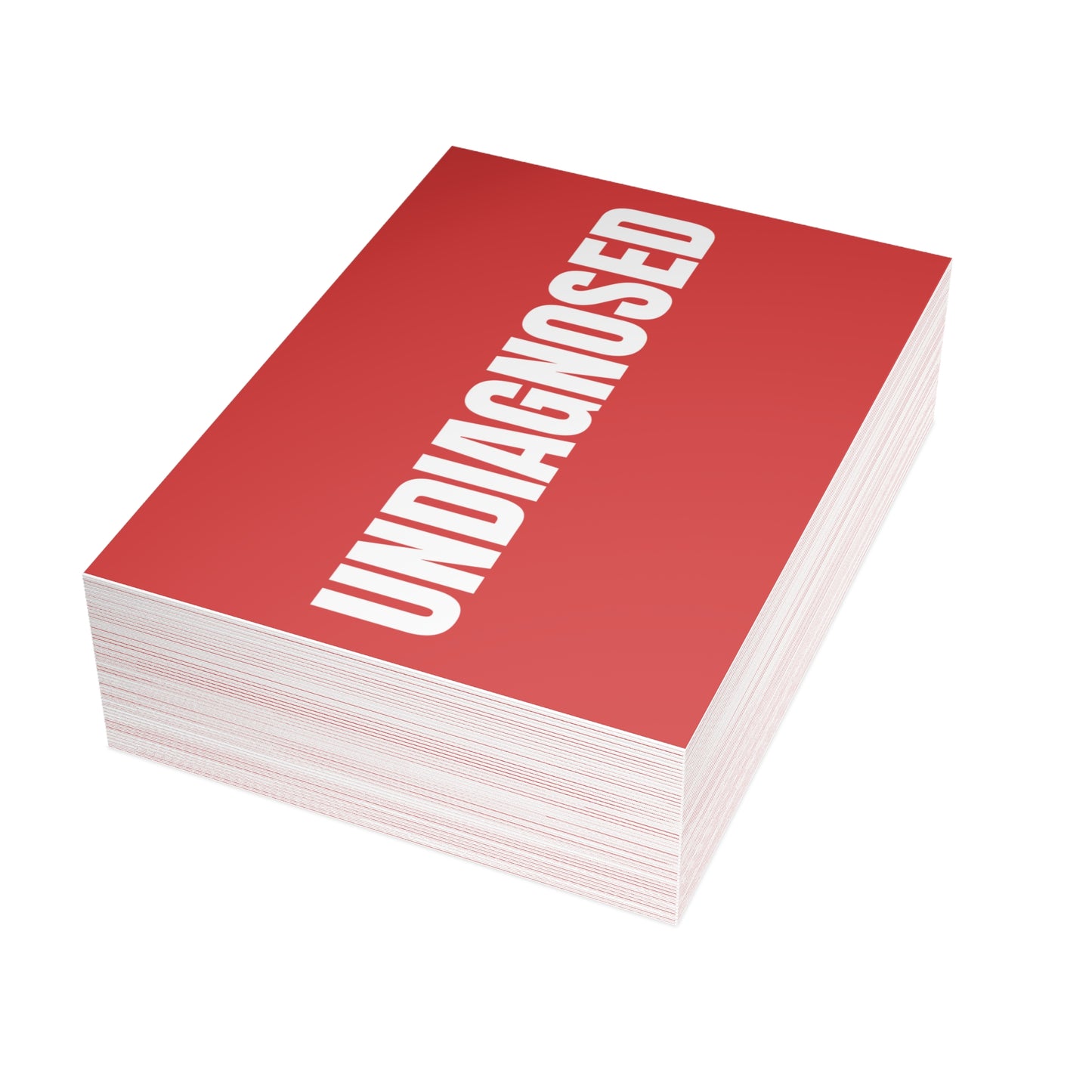 True Red Postcard Set Pack of 10, 30 or 50 w/ Envelopes | Coordinated Collection