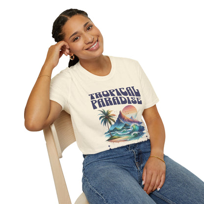 Tropical Paradise Gildan 64000 T Shirt