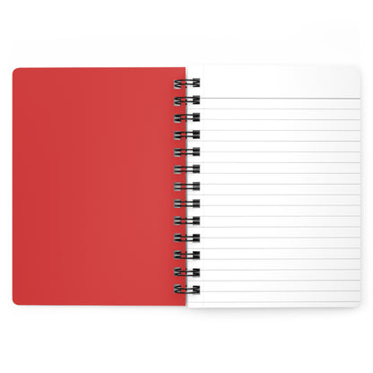 True Red Spiral Lined Notebook 150 Page Journal | Coordinated Collection